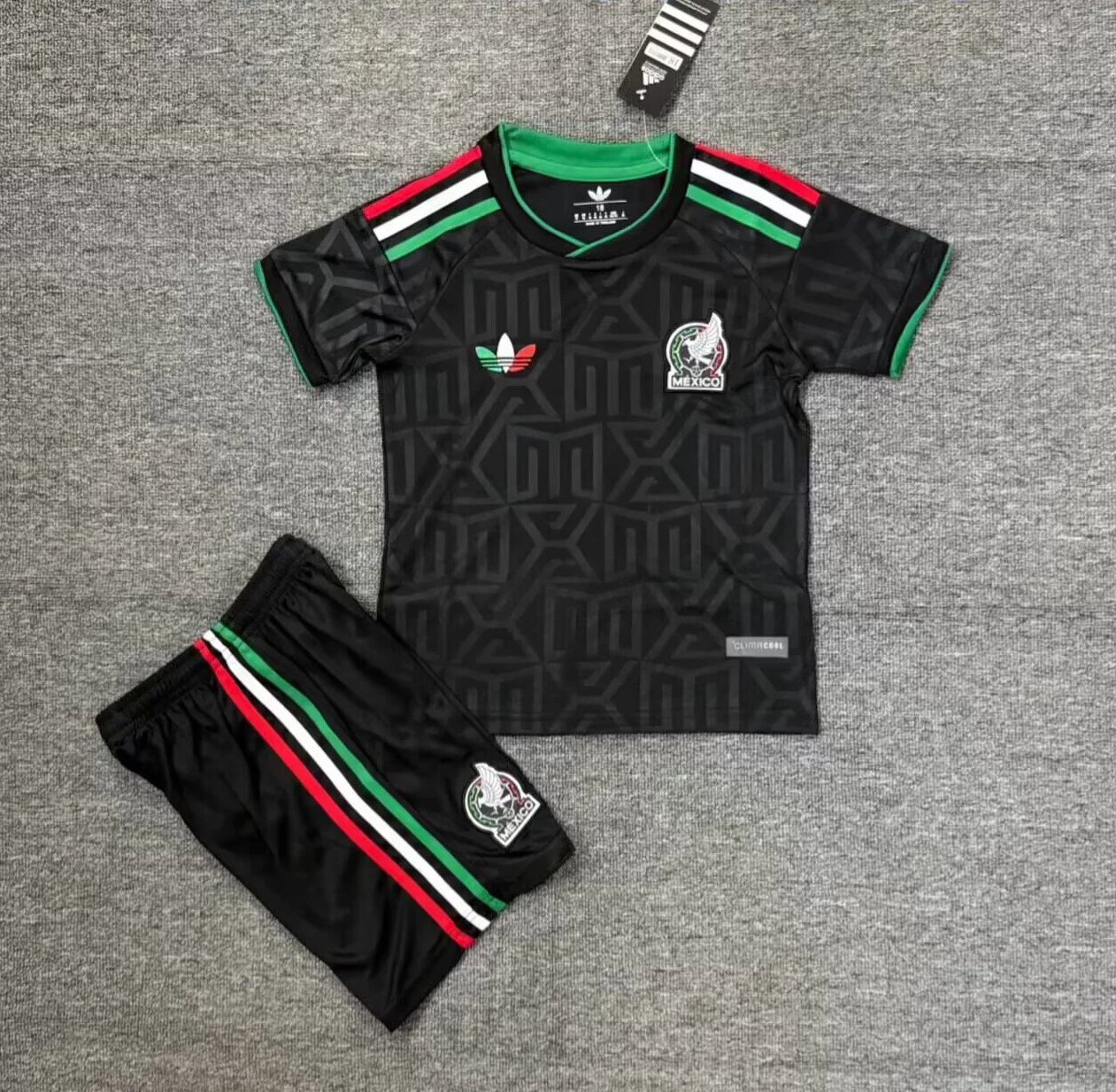 Kids-Mexico 2026 World Cup GK Black Soccer Jersey